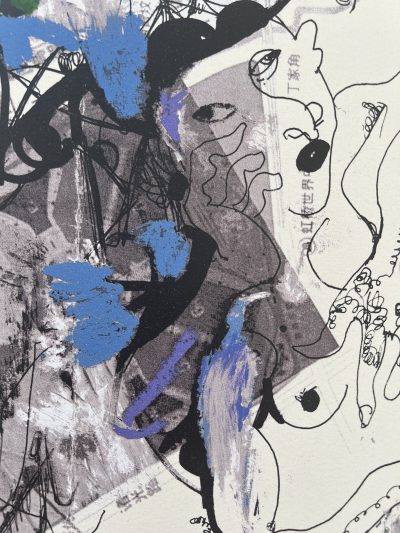 Jiang Jianzhong 姜建忠, Woman with Top Hat 戴帽的人体, Edition 2/60, 30 x19 cm, 2021